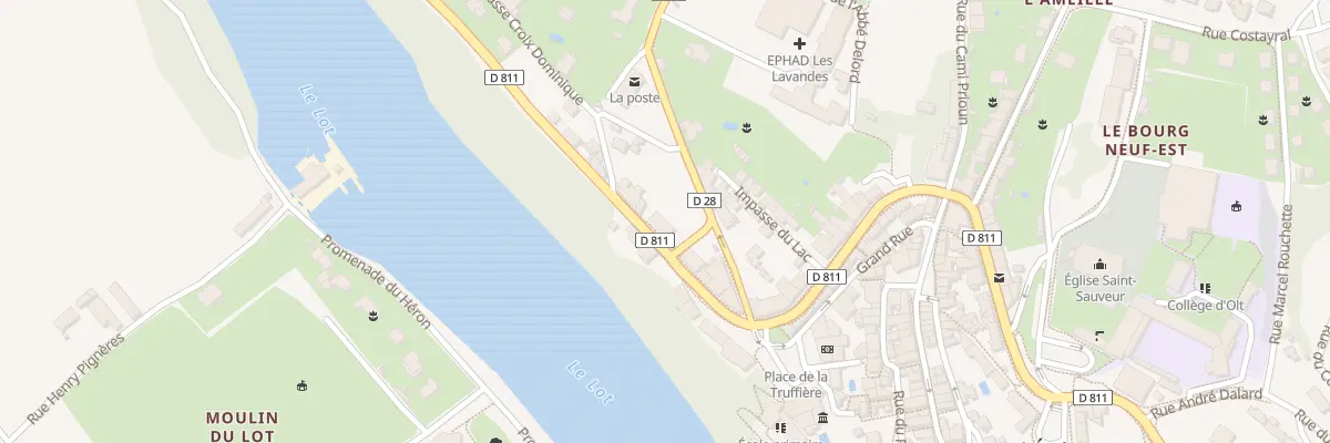 Plan du 7 Rue des Scafignous à Puy-l’Évêque