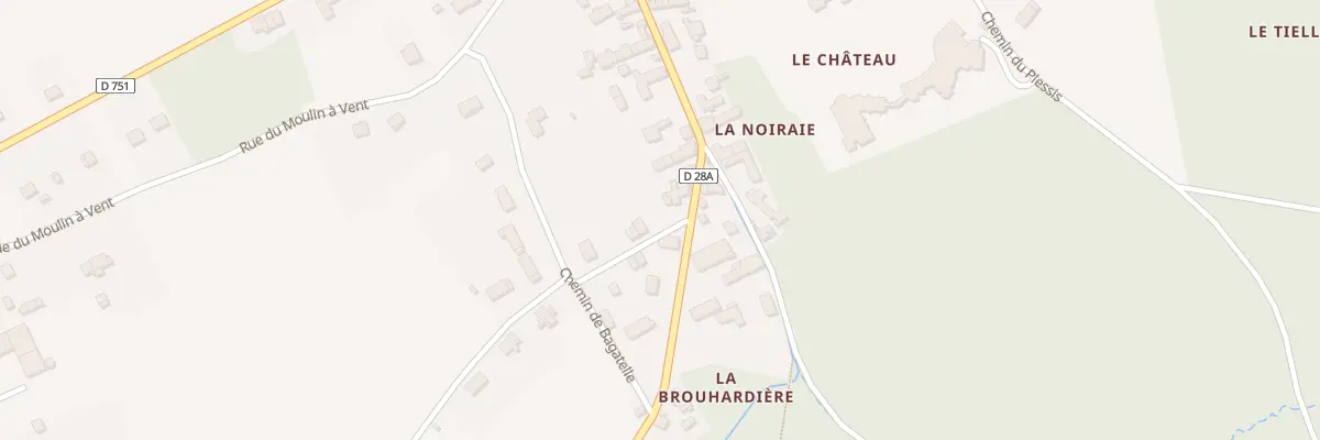 Plan du 26 Rte de Vallières à Rilly-sur-Loire