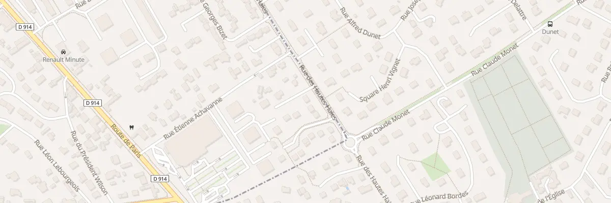 Plan du 7 Rue des Hautes Haies à Bonsecours