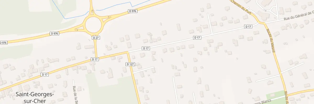Plan du 316 Rue du Gen de Gaulle à Saint-Georges-sur-Cher
