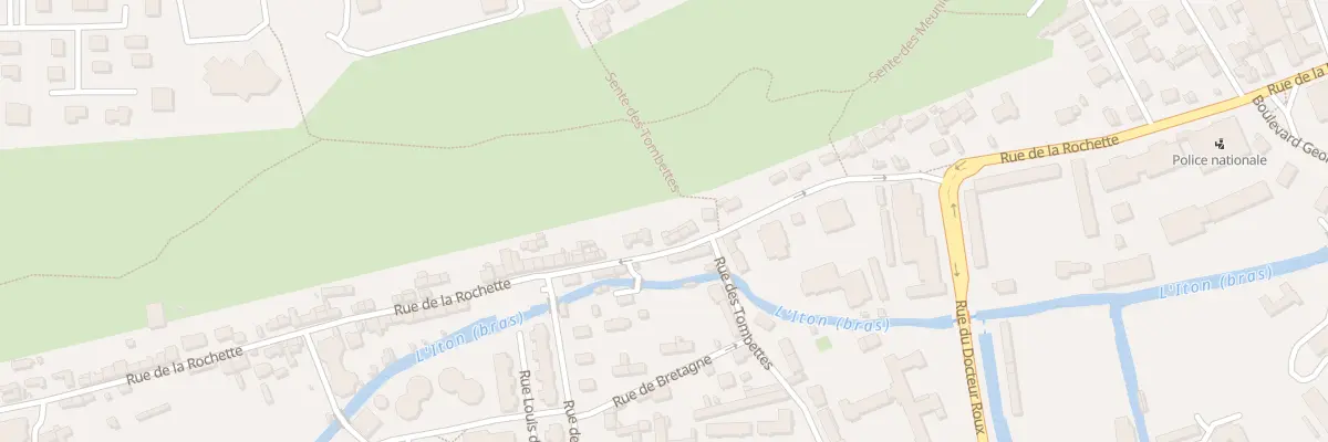 Plan du 60 Rue de la Rochette à Évreux