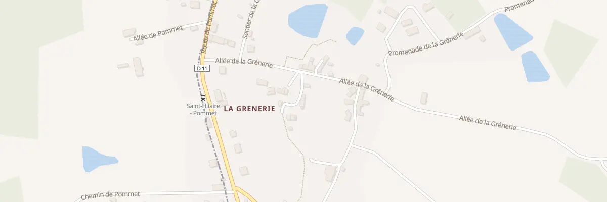 Plan du 5244 La Grenerie à Saint-Hilaire-les-Places