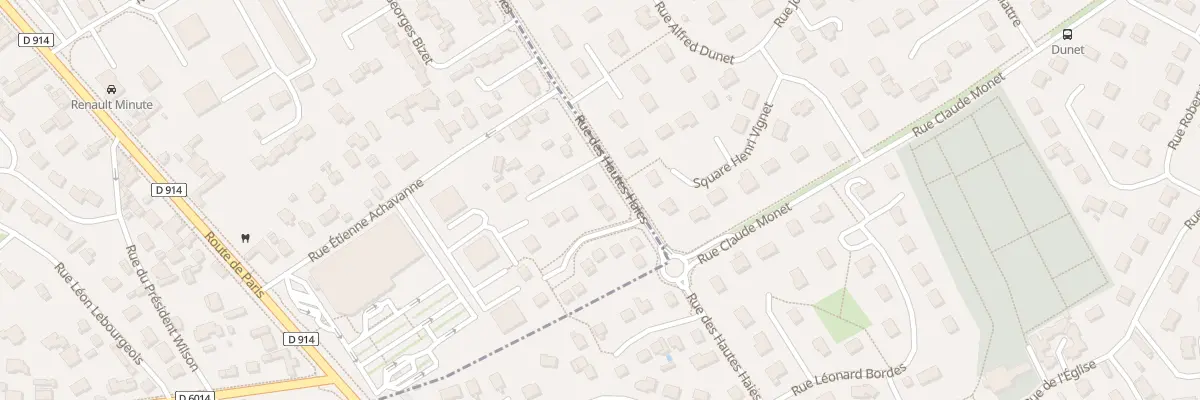 Plan du 5 Rue des Hautes Haies à Bonsecours
