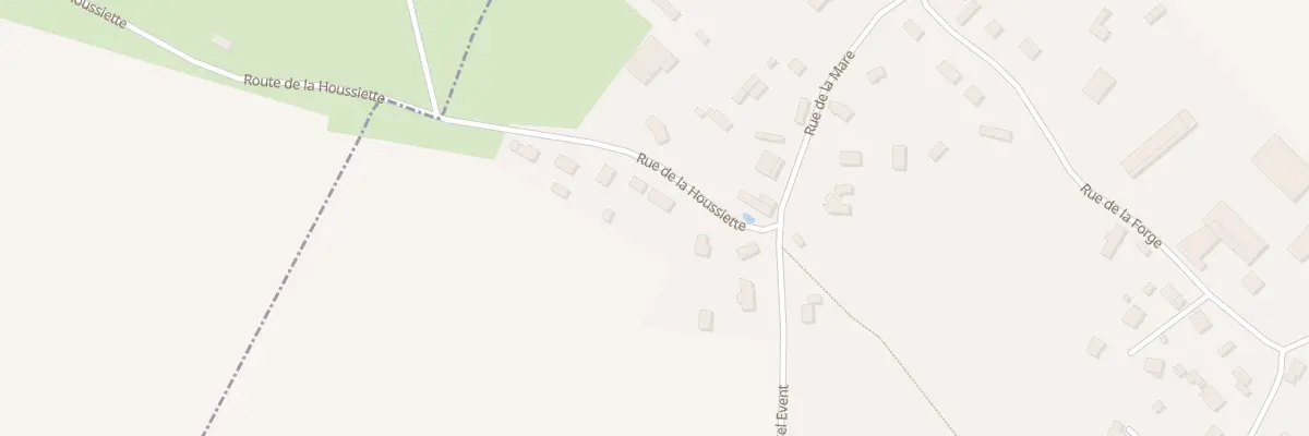 Plan du 83 Rue de la Houssiette à Authieux-Ratiéville