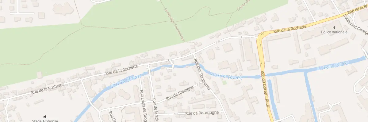 Plan du 2 Rue des Tombettes à Évreux