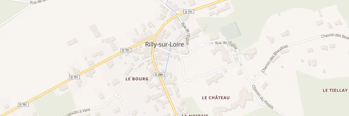 Plan du 4 Rue de l’Eglise à Rilly-sur-Loire