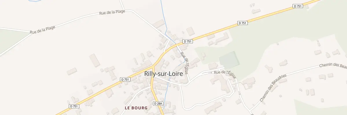 Plan du 9 Rue Nationale à Rilly-sur-Loire