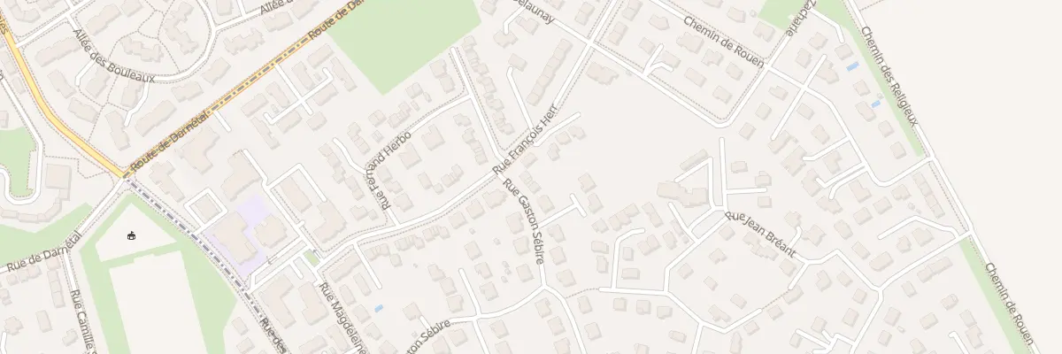 Plan du 23 Rue Gaston Sebire au Mesnil-Esnard