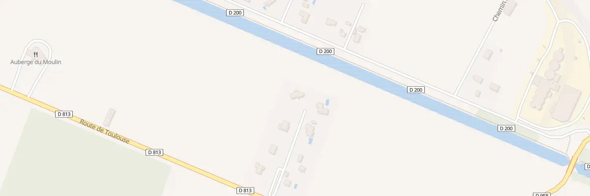 Plan du 1074 Rte de Toulouse à Castelsarrasin