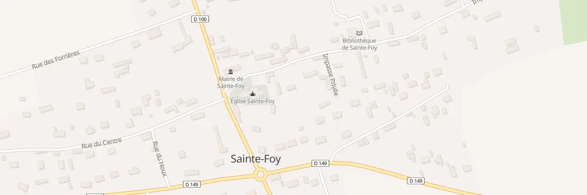 Plan du 5006 Sainte Foy à Sainte-Foy