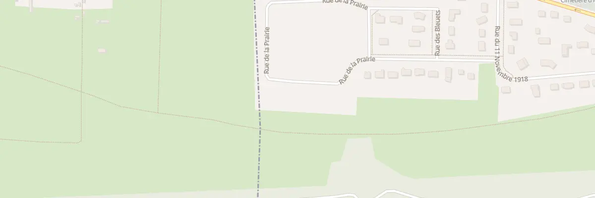 Plan du 333 Rue de la Prairie à Igoville