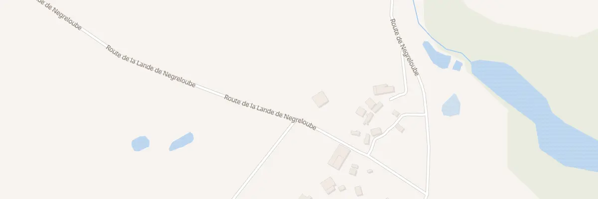 Plan du 14 Rte de la Lande de Nègreloube à Saint-Yrieix-la-Perche