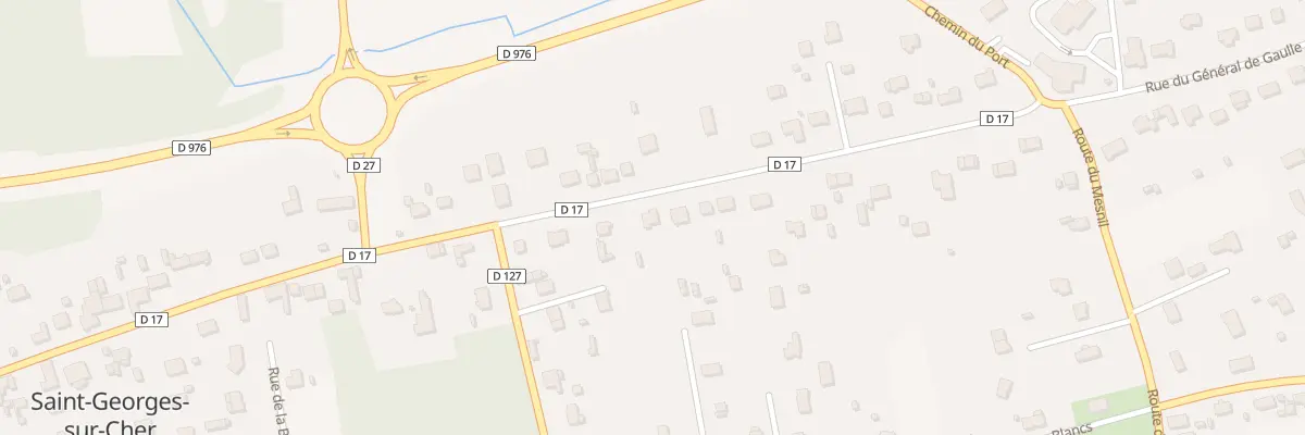 Plan du 322 Rue du Gen de Gaulle à Saint-Georges-sur-Cher