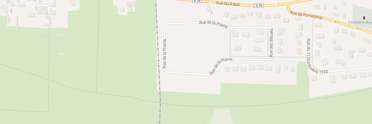 Plan du 310 Rue de la Prairie à Igoville