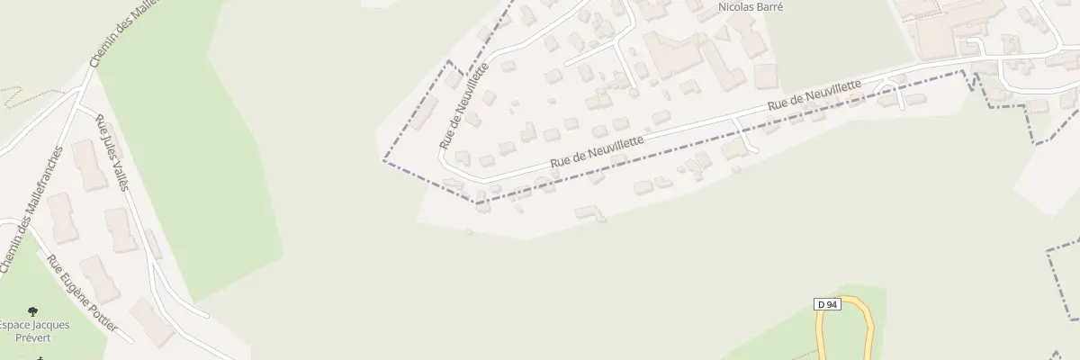 Plan du 55 Rue de Neuvillette au Mesnil-Esnard