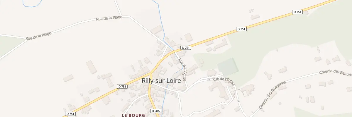 Plan du 7 Rue Nationale à Rilly-sur-Loire