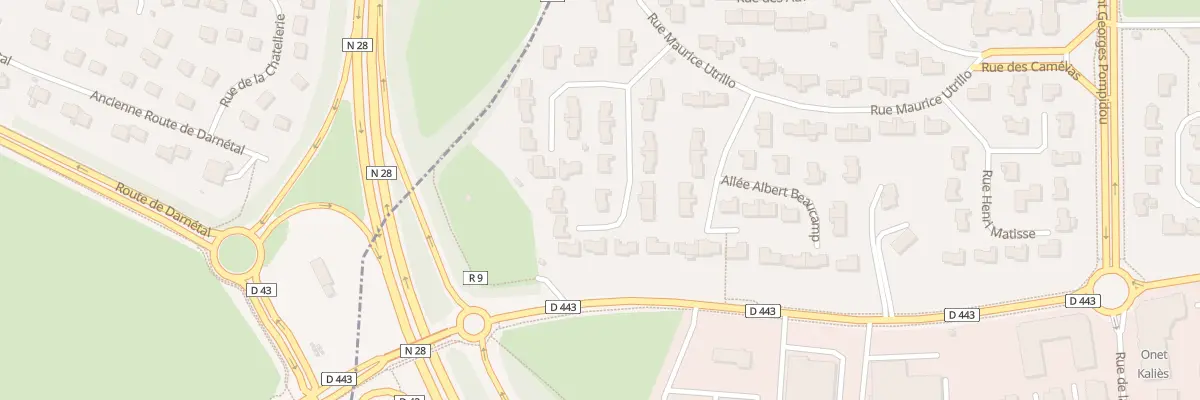 Plan du 11 Rue Théodore Géricault à Bihorel