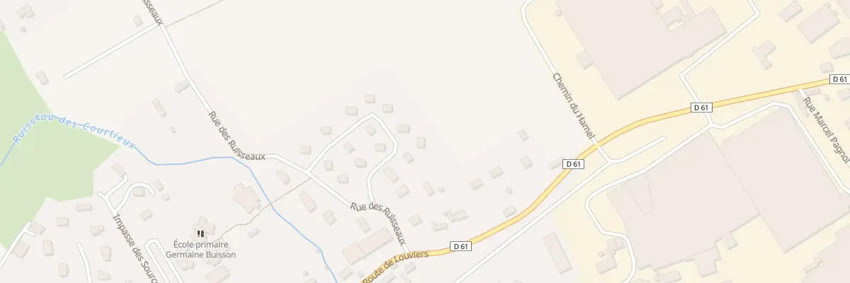 Plan du 6 Rue Jacques Wuhrlin à Hondouville