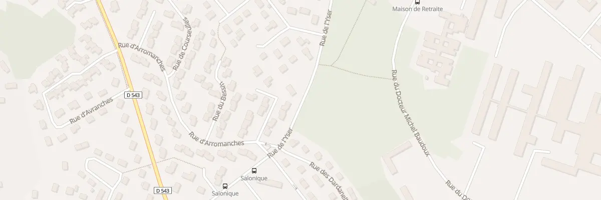 Plan du 31 Rue de l’Yser à Évreux