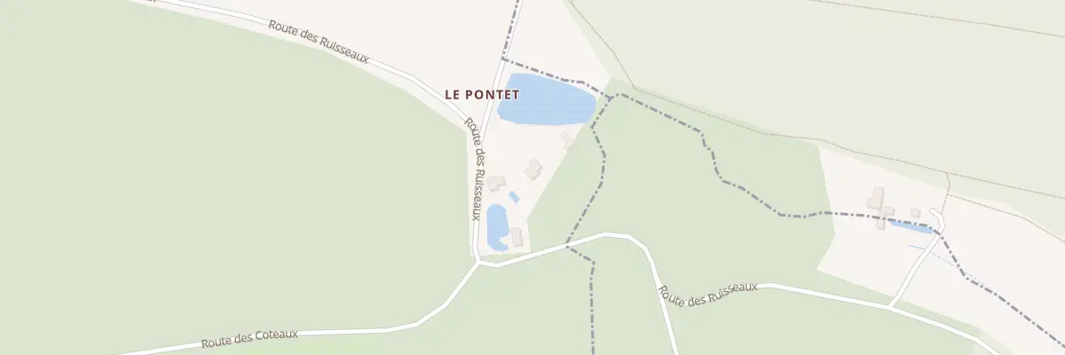 Plan du 48A Le Ponteil à Valojoulx