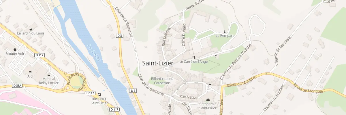 Plan du 3 Rue Notre-dame à Saint-Lizier