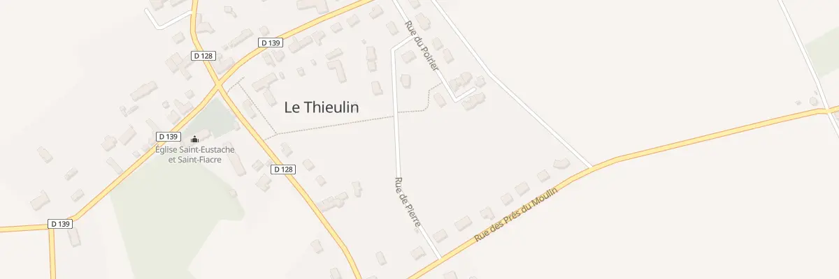 Plan du 9 Rue de Pierre au Thieulin