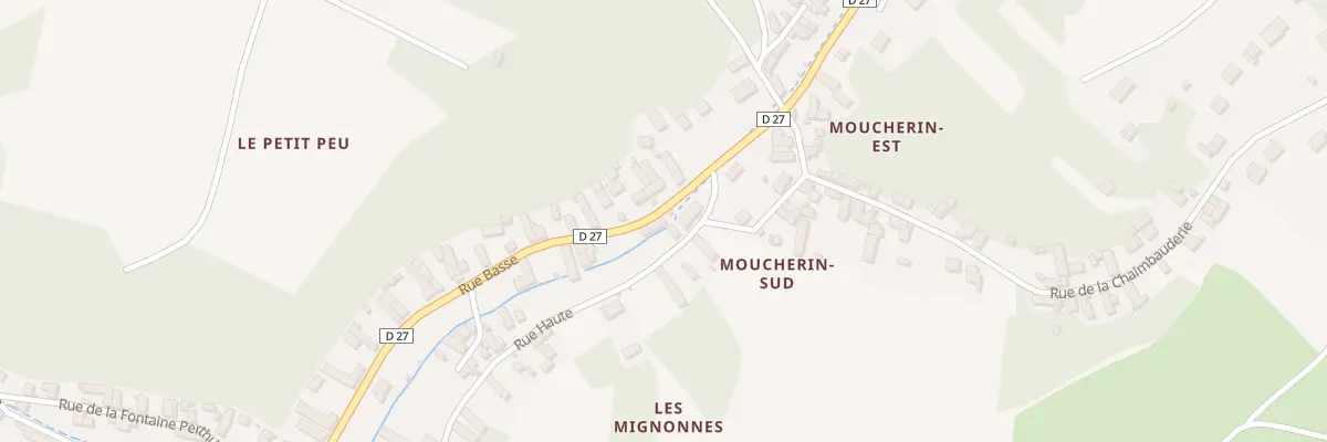 Plan du 18B Rue Basse à Chissay-en-Touraine
