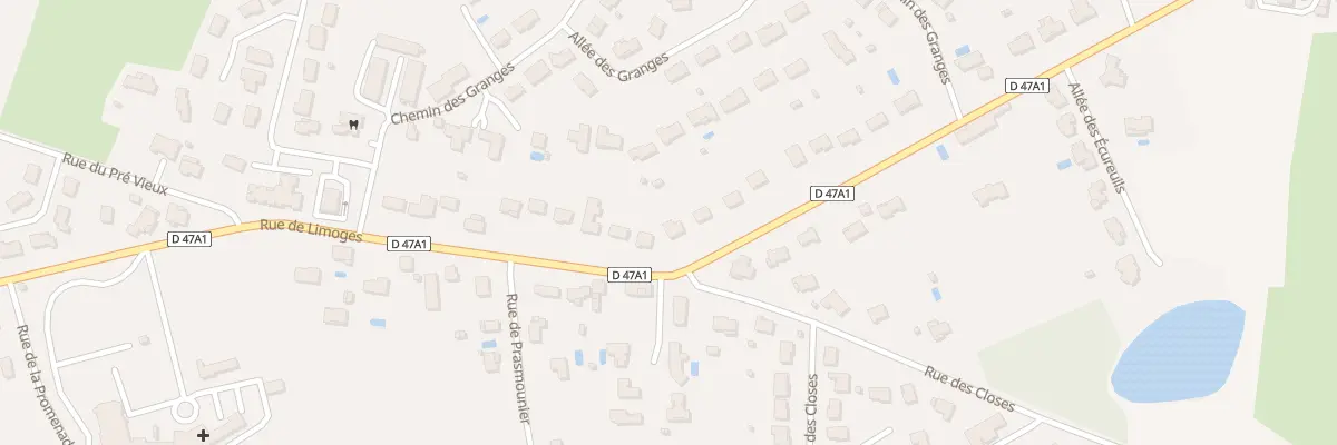 Plan du 5693C Les Petits Quatre Vents à Verneuil-sur-Vienne