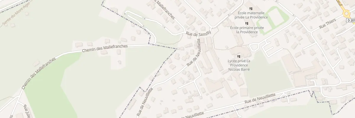 Plan du 75B Rue de Neuvillette au Mesnil-Esnard