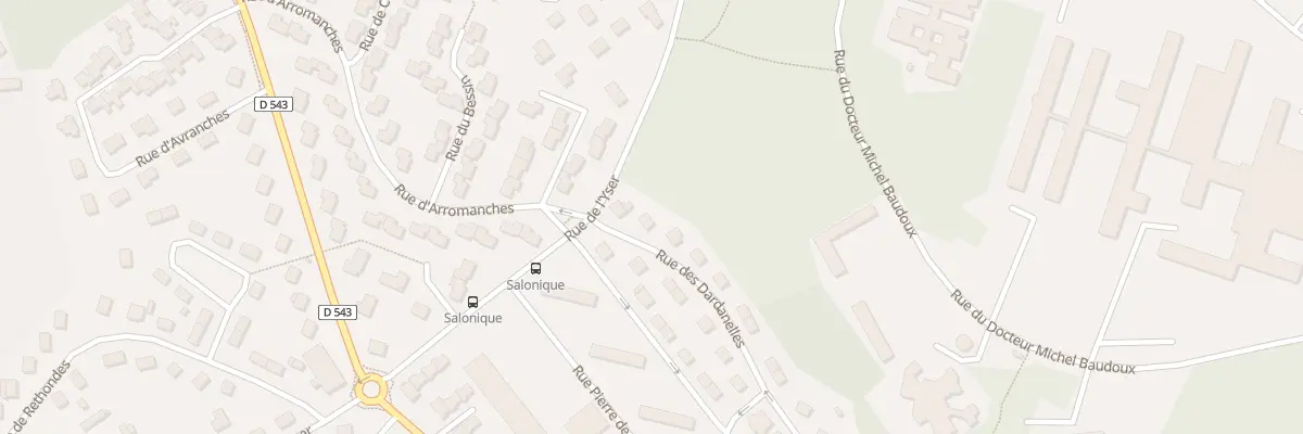 Plan du 30 Rue des Dardanelles à Évreux