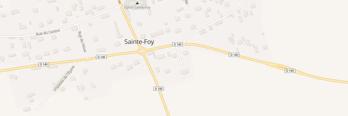 Plan du 32 Rue des Deux Vallees à Sainte-Foy