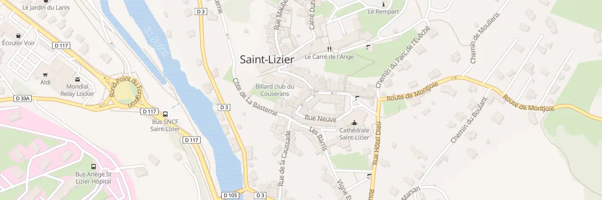 Plan du 11 Rue du Puits à Saint-Lizier
