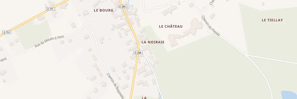 Plan du 1 Che de la Hardonniére à Rilly-sur-Loire
