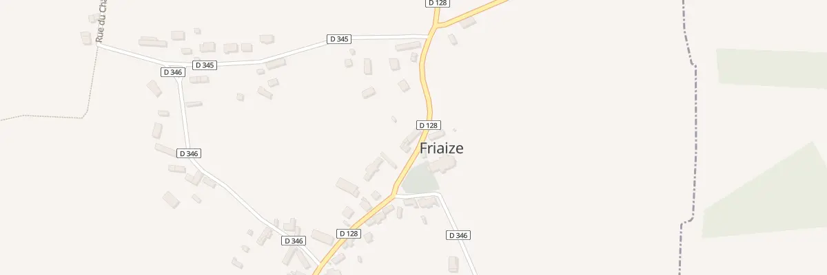 Plan du 16 Rte de Ruan à Friaize