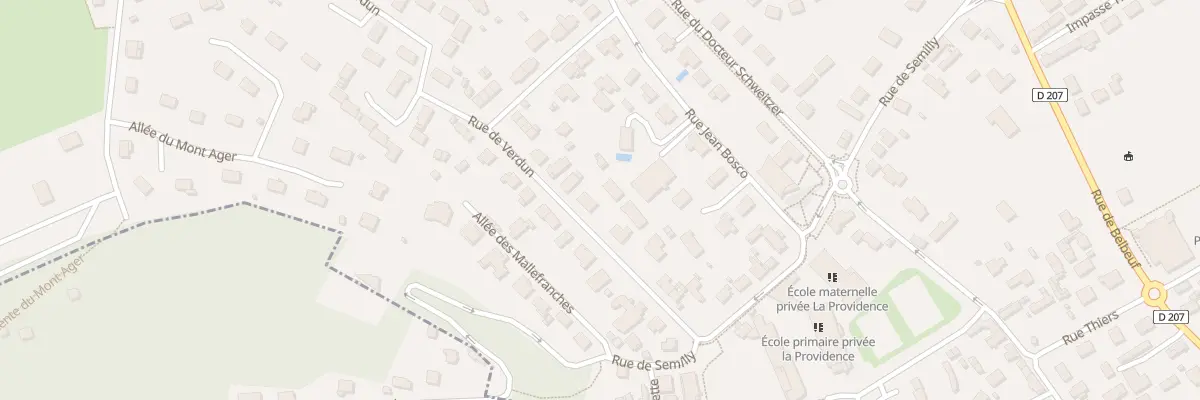 Plan du 9 Rue de Verdun au Mesnil-Esnard