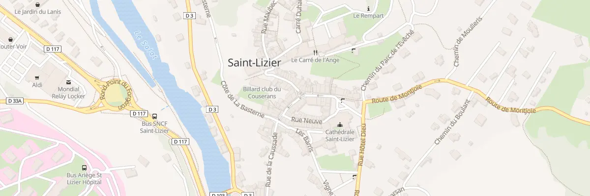 Plan du 49 La Ville à Saint-Lizier