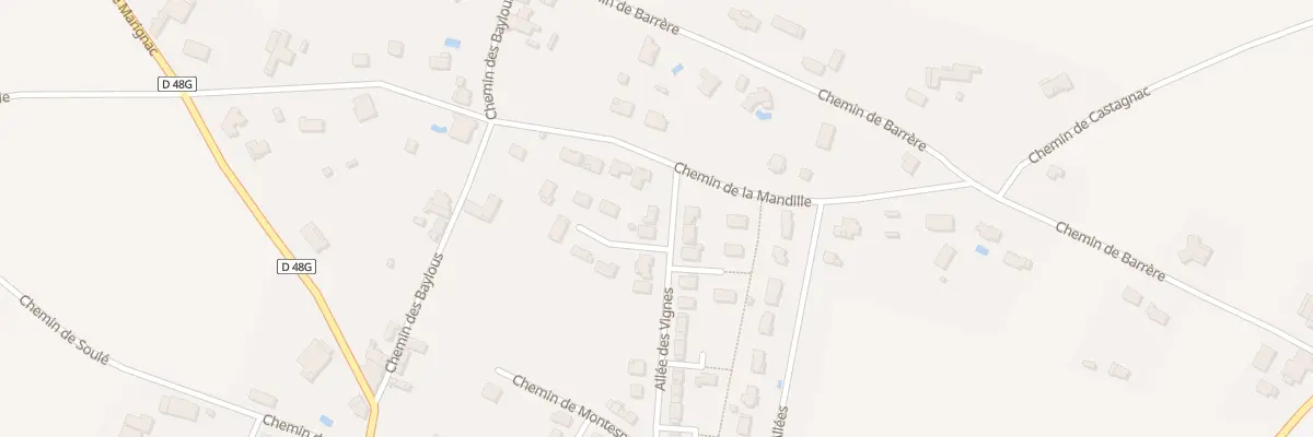 Plan du 9 All des Vignes à Saint-Élix-le-Château