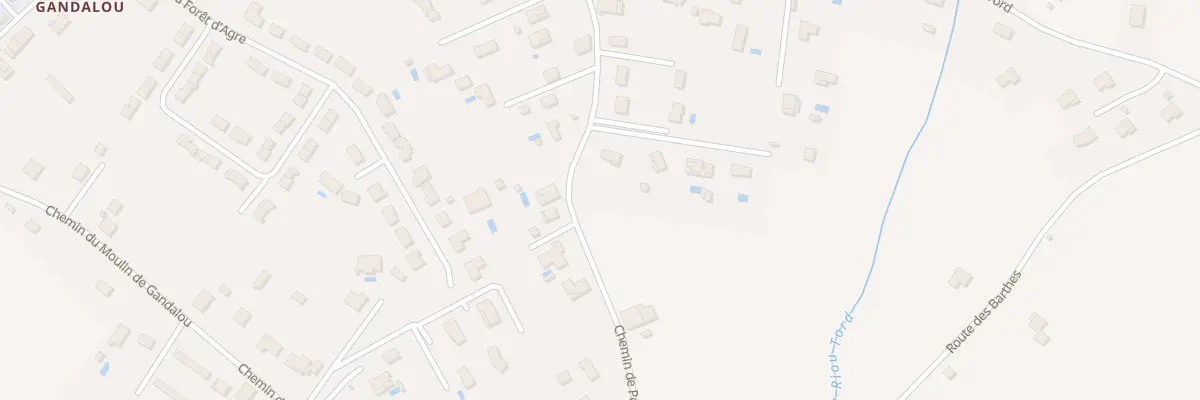 Plan du 440 Che de Pourrat à Castelsarrasin