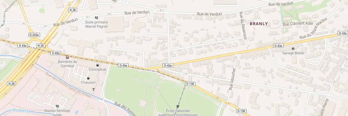 Plan du 23 Rue de l’Alouette à Darnétal