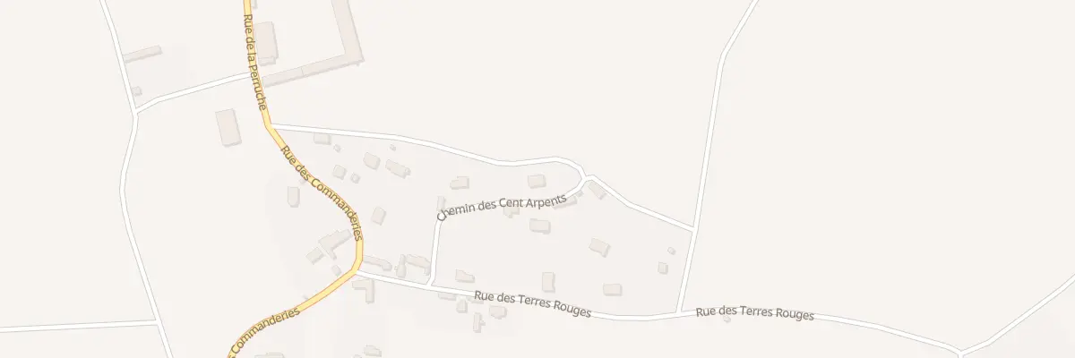 Plan du 2 Che des Cent Arpents à Prudemanche