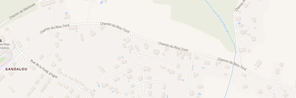 Plan du 557 Che du Riou-Tord à Castelsarrasin