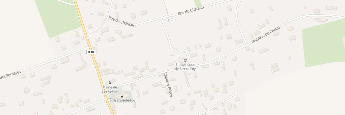 Plan du 73 Rue du Centre à Sainte-Foy