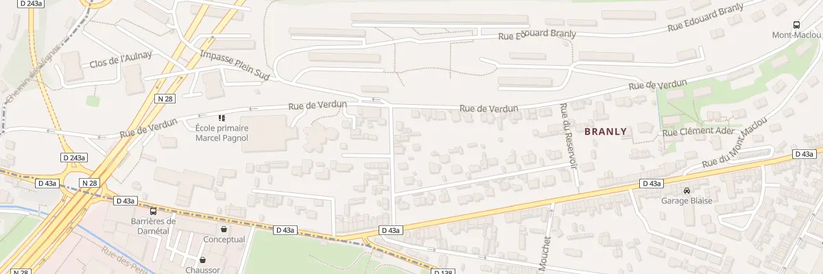 Plan du 4 Rue de la Côte à Darnétal