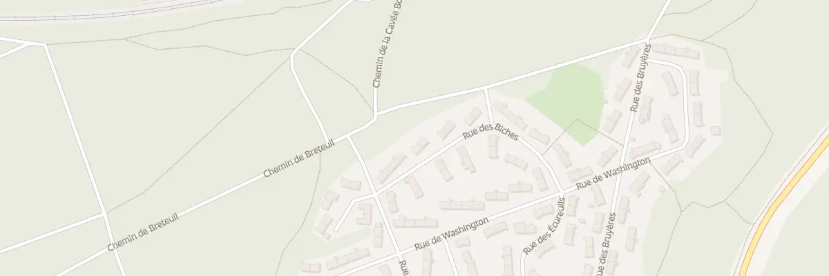 Plan du 30 Rue Washington à Évreux
