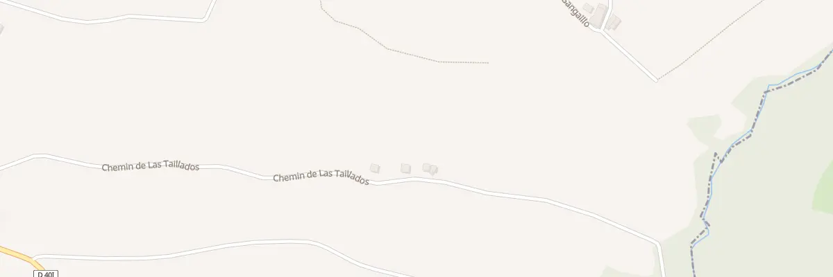 Plan du 1 Las Taillados à Saint-Christaud