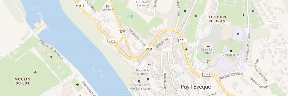 Plan du 6 Rue Ernest Marcouly à Puy-l’Évêque