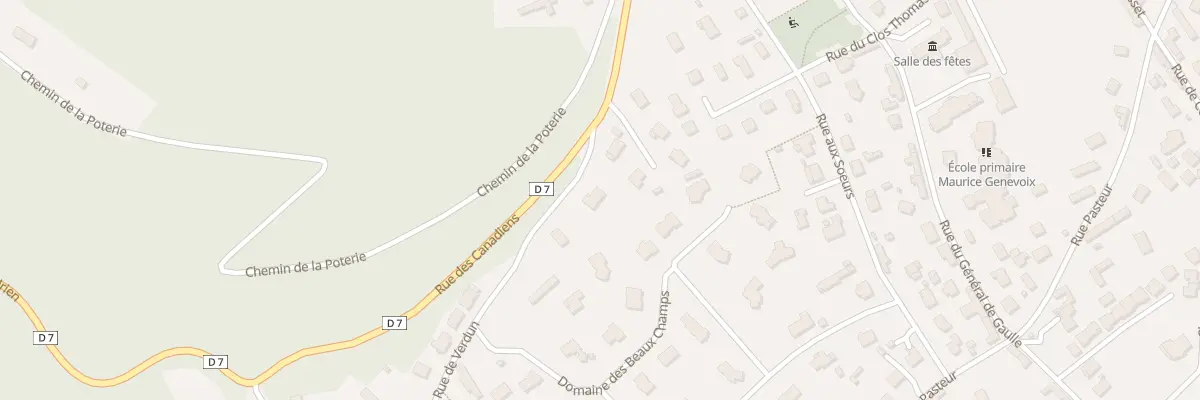Plan du 1 Rue de Verdun à Belbeuf