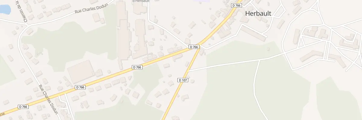 Plan du 22 Rue de Touraine à Herbault