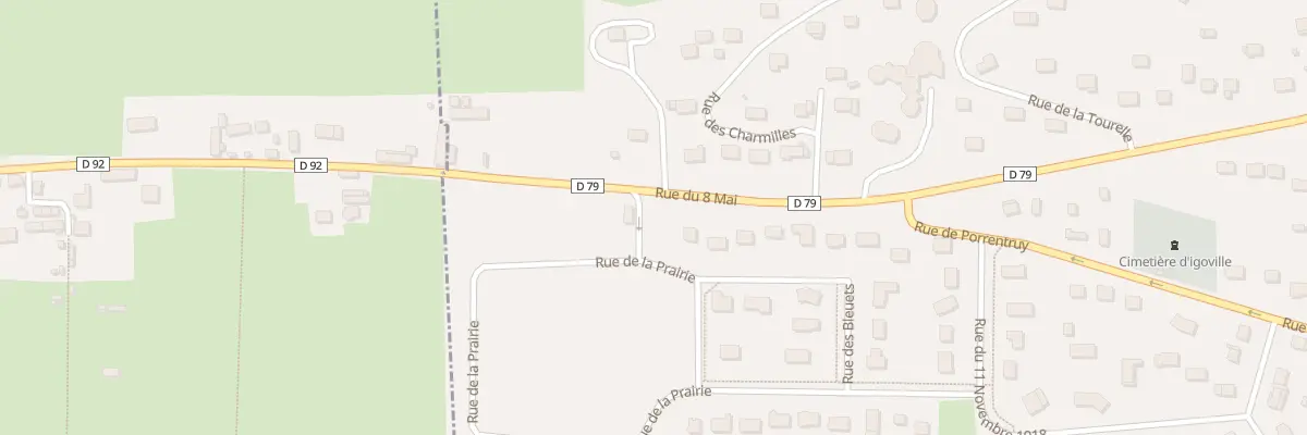 Plan du 633 Rue de la Prairie à Igoville
