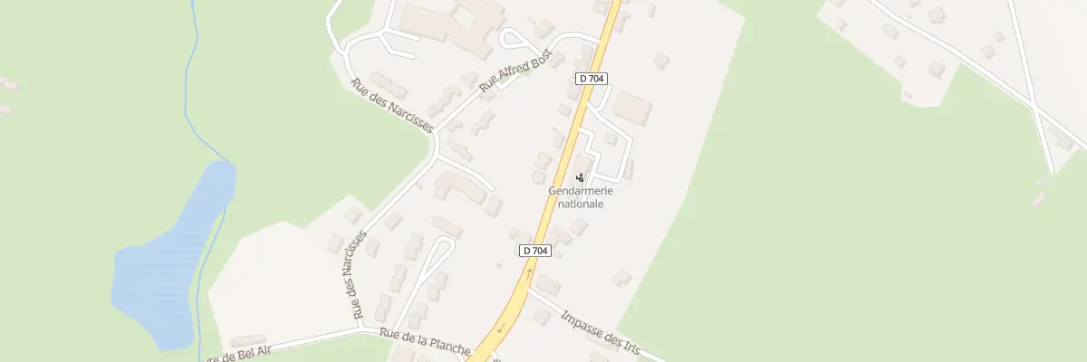 Plan du 67 Rue du Périgord à Lanouaille